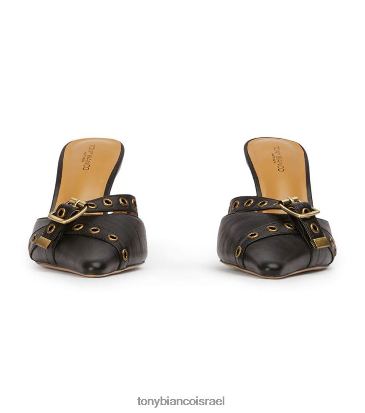 עקבים נמוכים | נשים נאפה שחורה Tony Bianco עקבי savoir 8BNR8T240